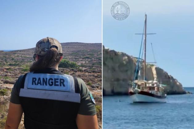 Charter boat ordered out of protected bay after blaring music, shouts - rangers