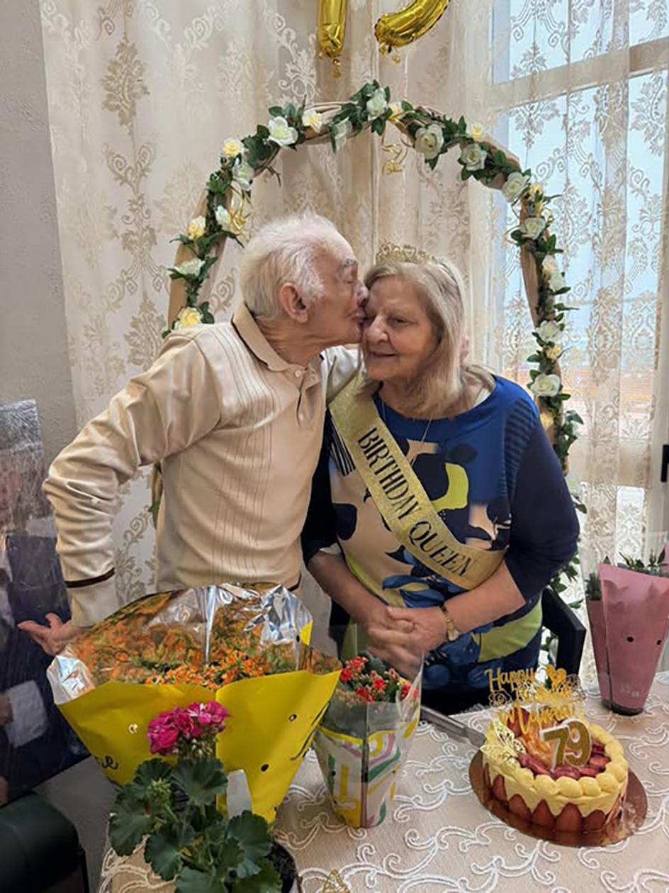 Tony Muscat and wife Carmena. Photo: Facebook