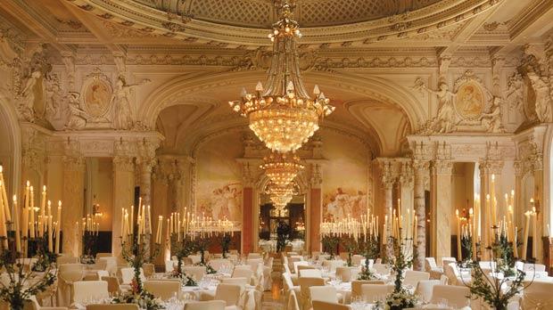 The Sandoz Ballroom at the Beau Rivage, Geneva.