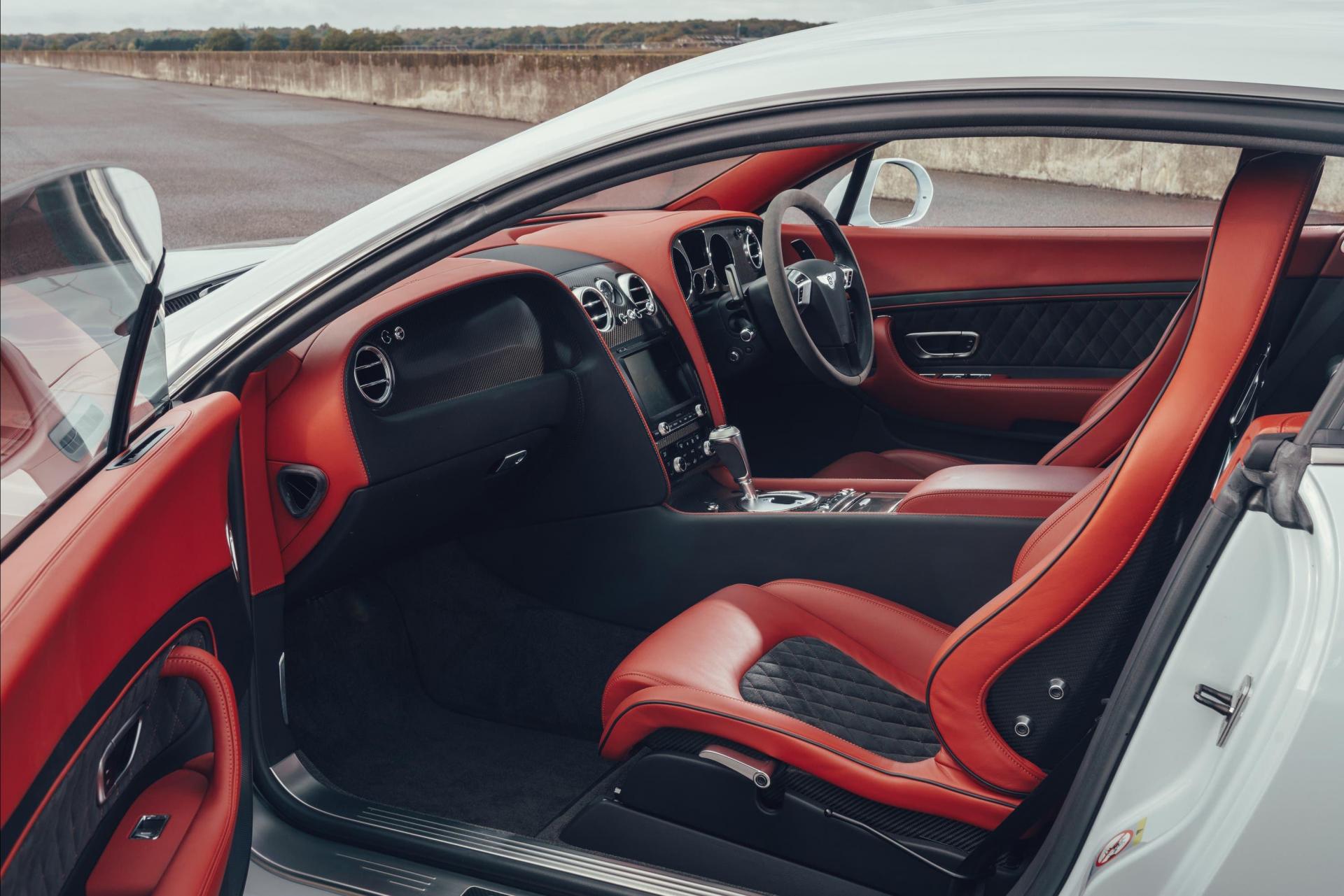 The cabin in the Supersport is stripped back yet comfortable.