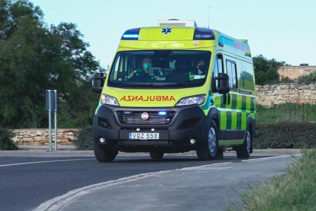 Woman hit by motorcycle in Paola