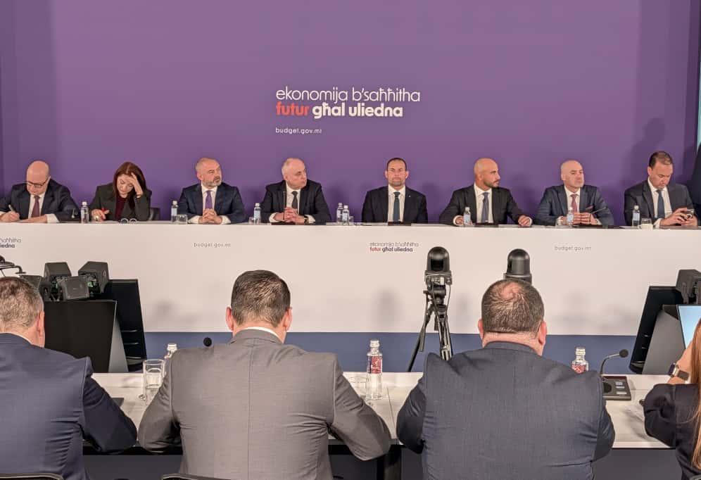 The cabinet meeting. Photo: Chris Sant Fournier