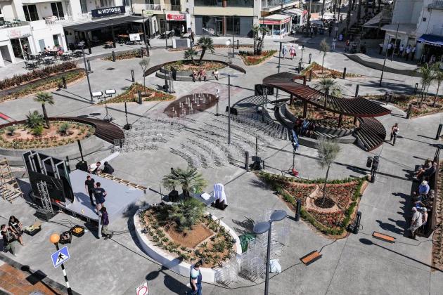 New-look Buġibba square completed