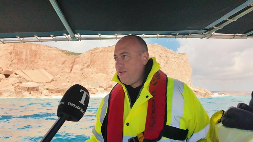 Enforcement unit team leader Alfred Sharples. Photos: Antoine Farrugia Lauri