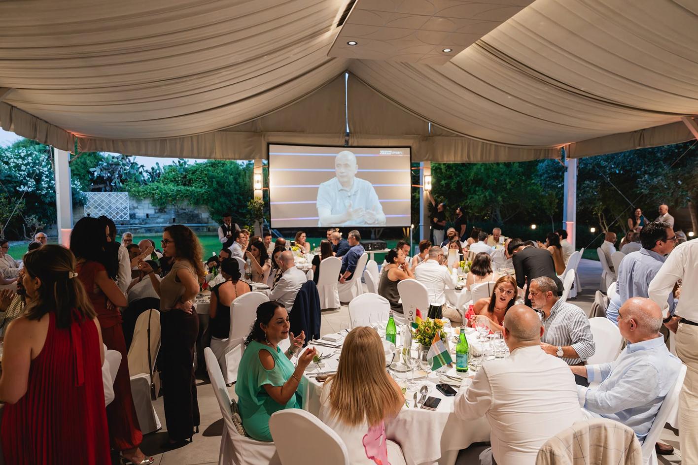Guests enjoying the event at The Xara Lodge.