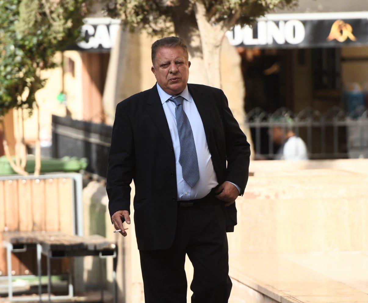 Edgar Brincat, known as il-Ġojja, outside court on Saturday. Photo: Chris Sant Fournier