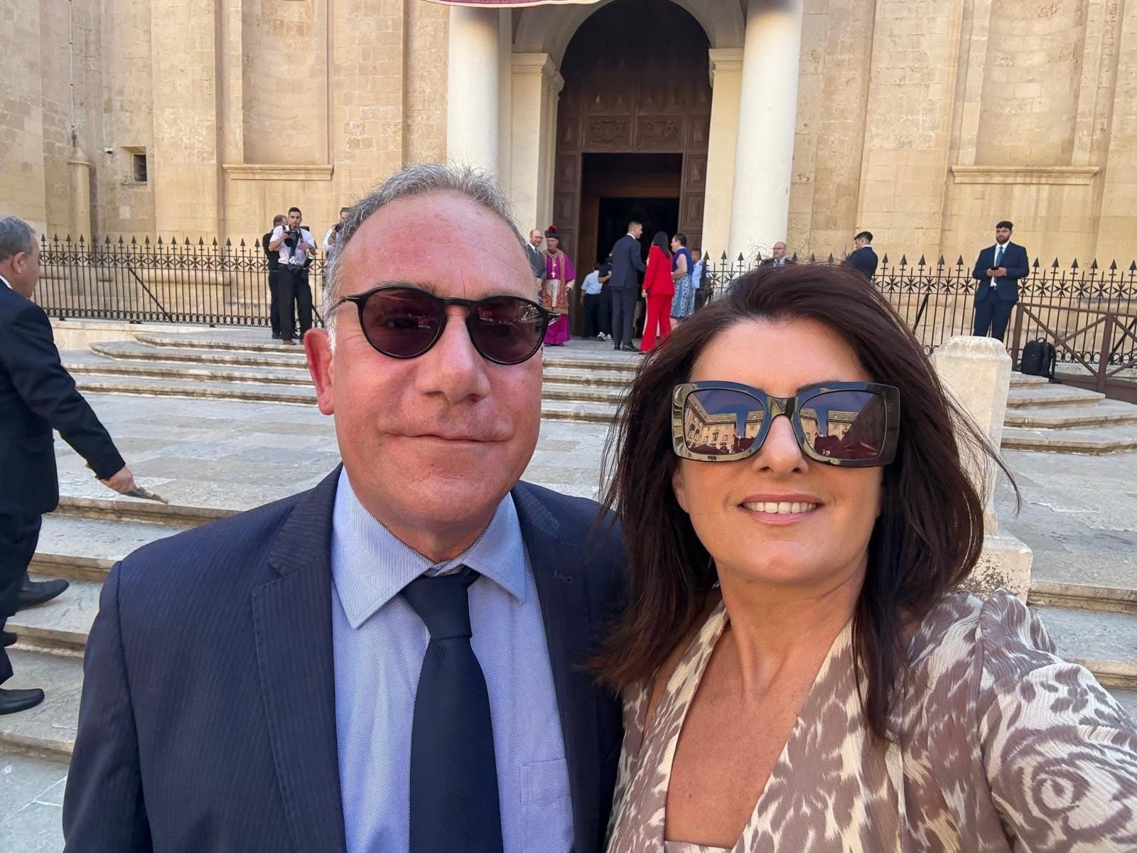 PN MP Joe Giglio and his wife Jeanine.