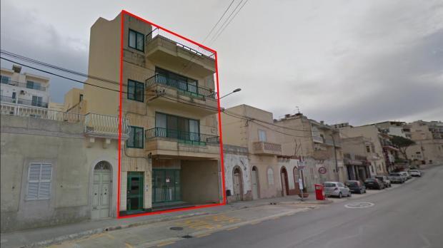 A google maps image of the building as it was before.