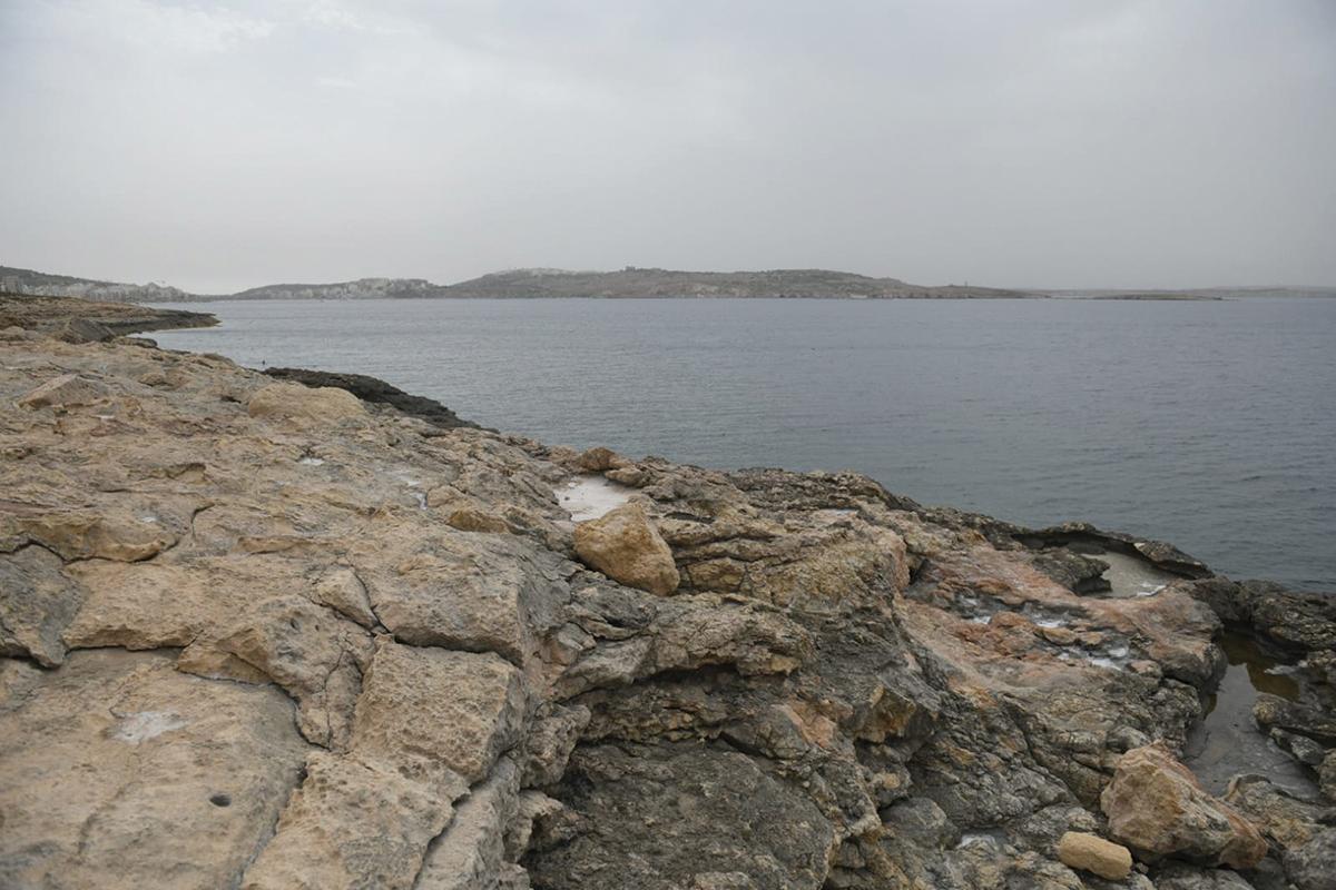 The area in Qawra where he was found dead.