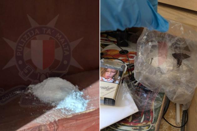Three arrested following 1.3kg cocaine bust in Mosta