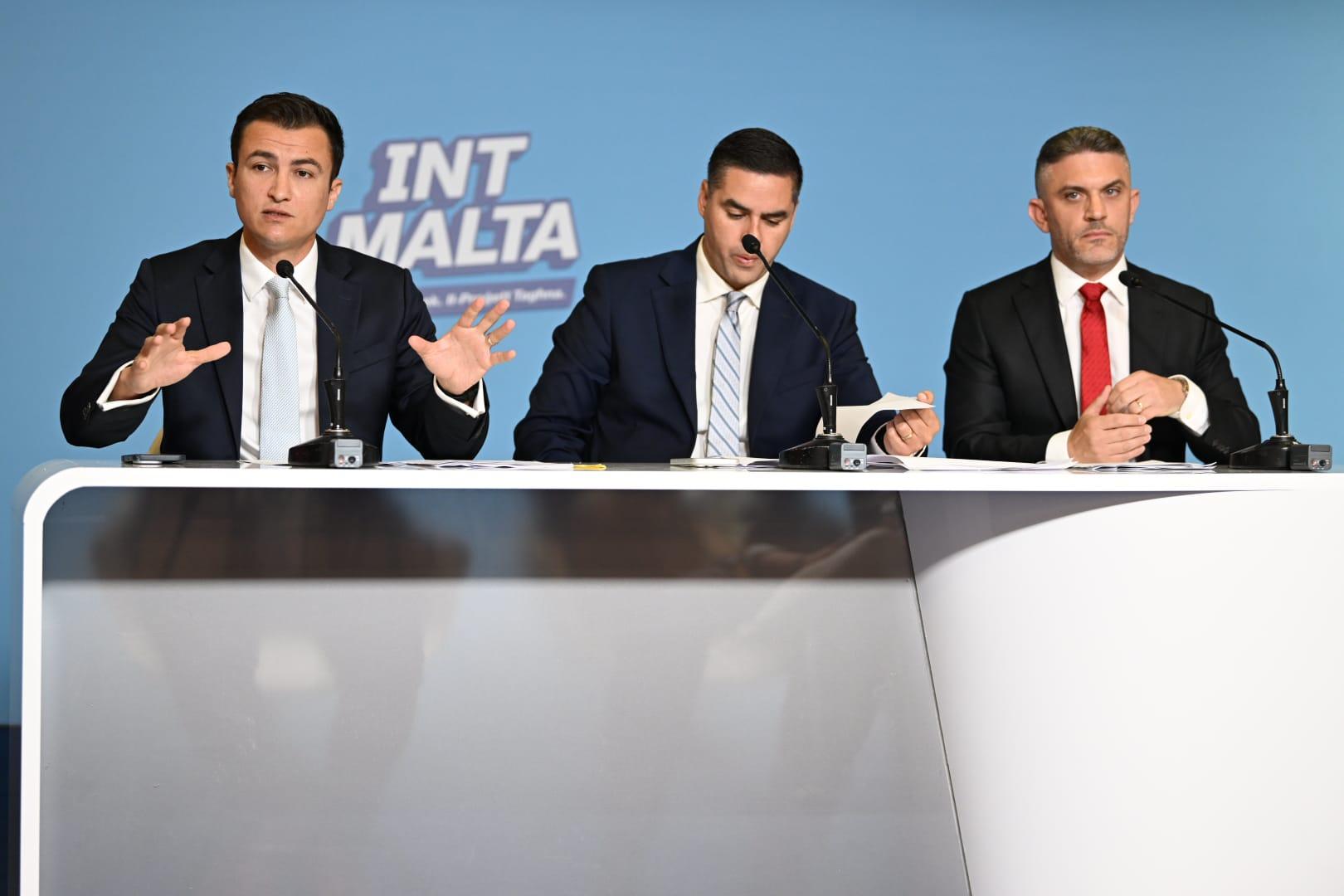The press conference was also addressed by Ian Borg and Clint Azzopardi Flores. Photo: Matthew Mirabelli