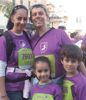 Karl Vella, seen here with his family, passed away yesterday in the early morning. Photo: Facebook
