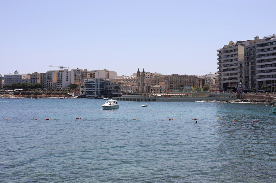 What the development will look like from Xatt is-Sajjieda. Photo: AIS Environment