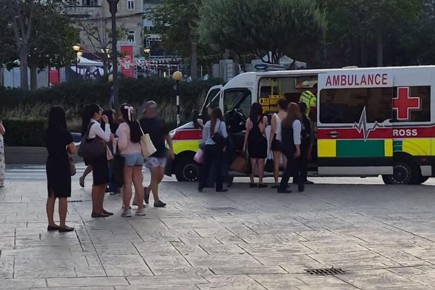 47 people taken to hospital in suspected mass food poisoning incident