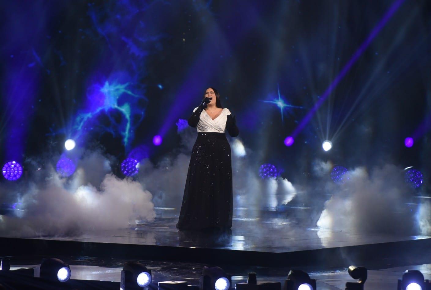 Janice Mangion delivered a big ballad with 