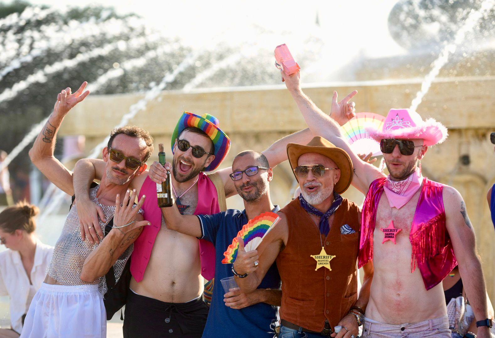Fun was the order of the day in Valletta. Photo: Chris Sant Fournier