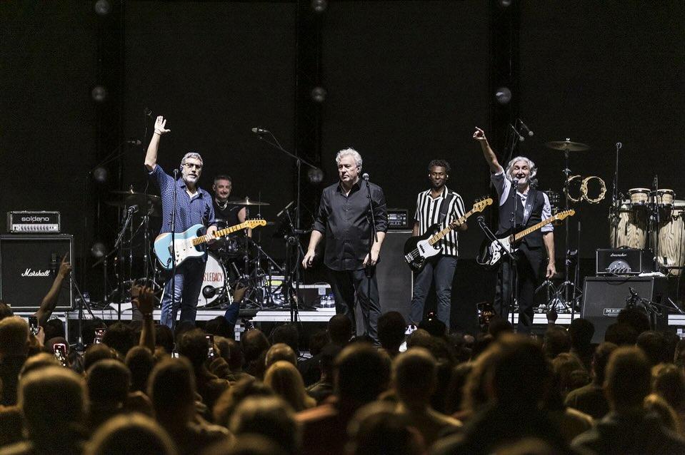 DSL Dire Straits Legacy during a performance in Lisbon, Portugal, earlier this year. Photo: Facebook/DSL