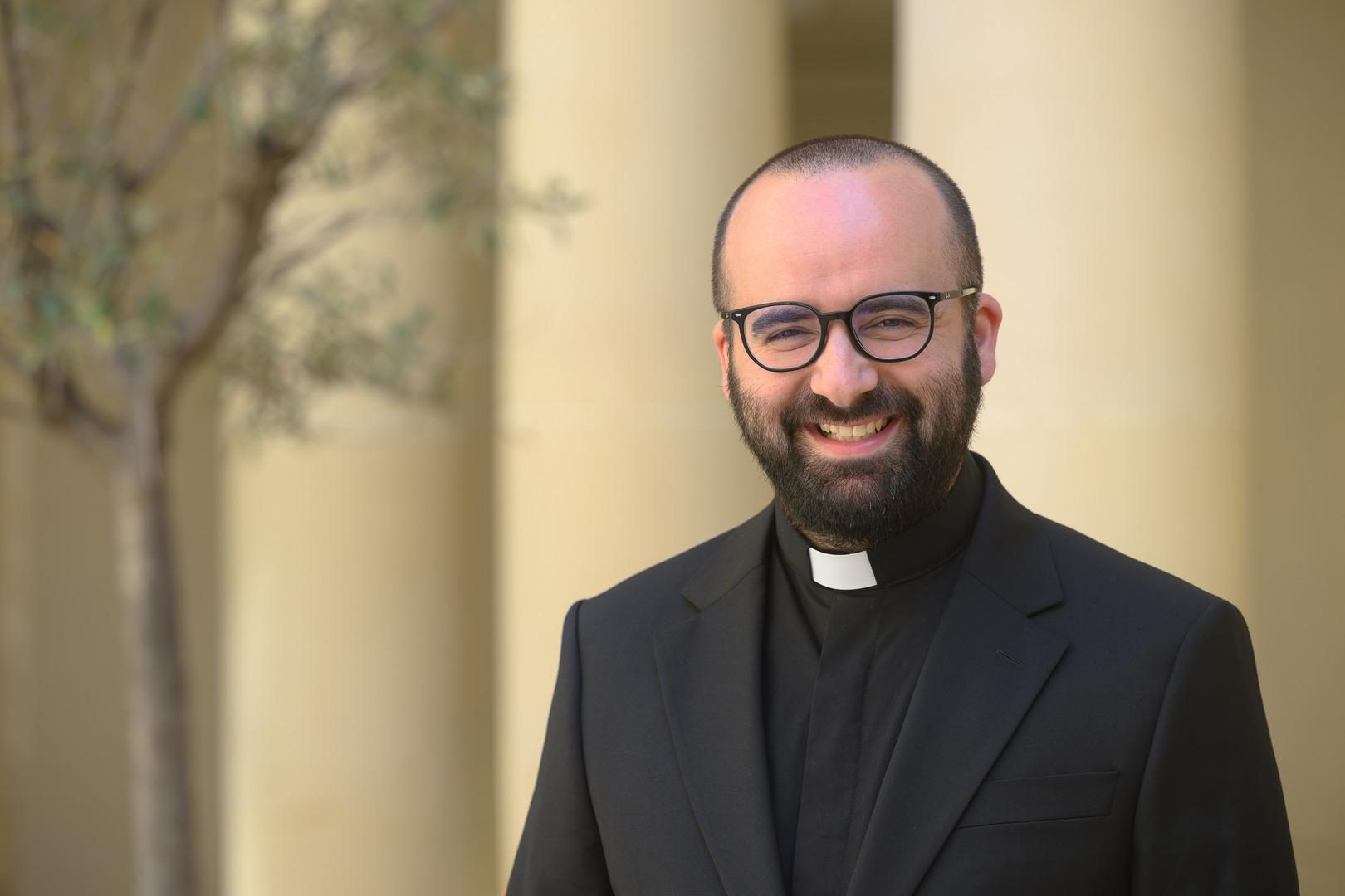 Fr James Saydon has been appointed Vice-Rector of the Archbishop's Seminary. Photo: Archdiocese of Malta