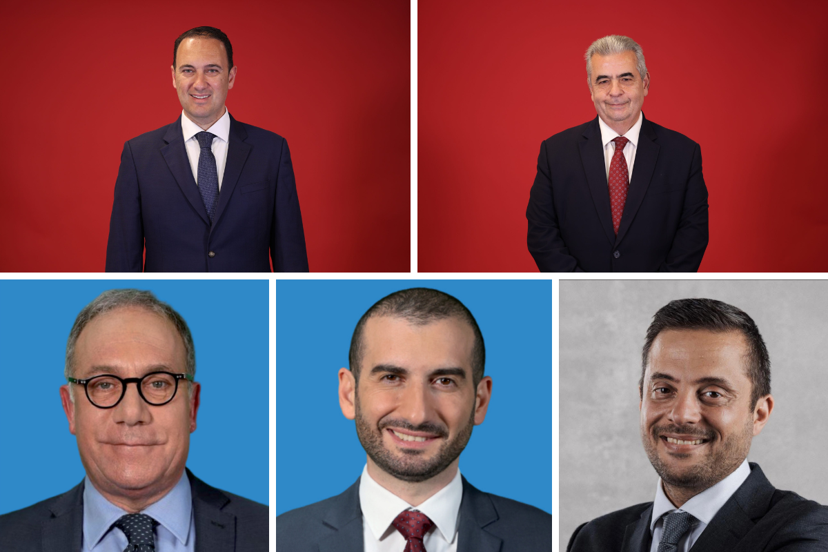 The candidates elected on district 10.