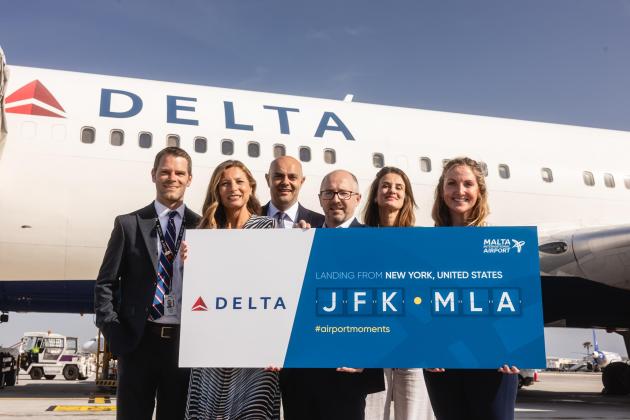 Over 90% of seats filled on inaugural New York-Malta flight