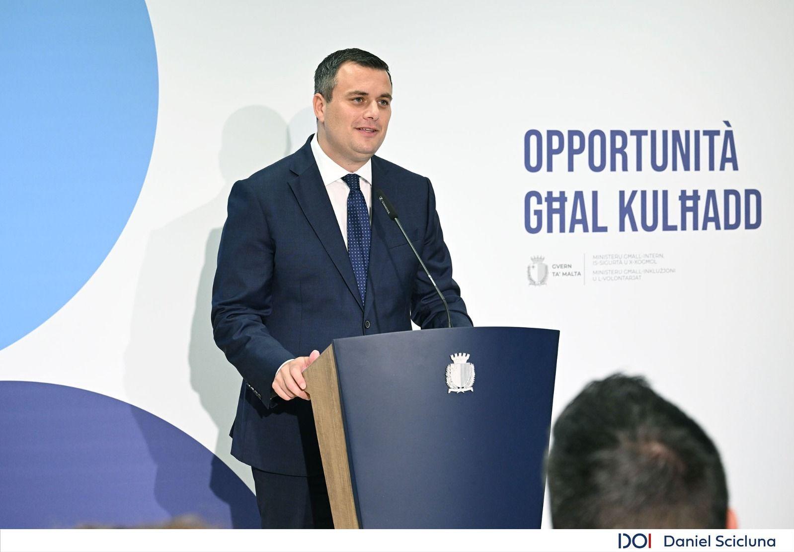 Employment Minister Byron Camilleri. Photo: DOI