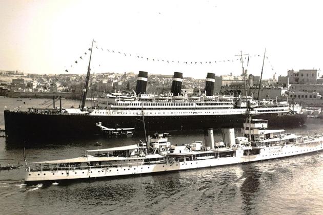 In pictures: More early passenger ships in Malta