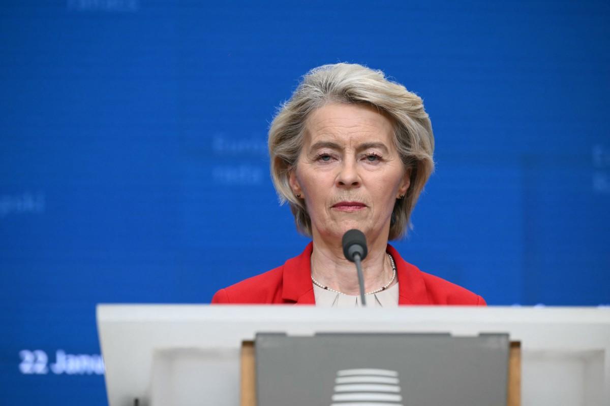 Ursula von der Leyen says the EU will 'not tolerate unthinkable behaviour'. Photo: AFP