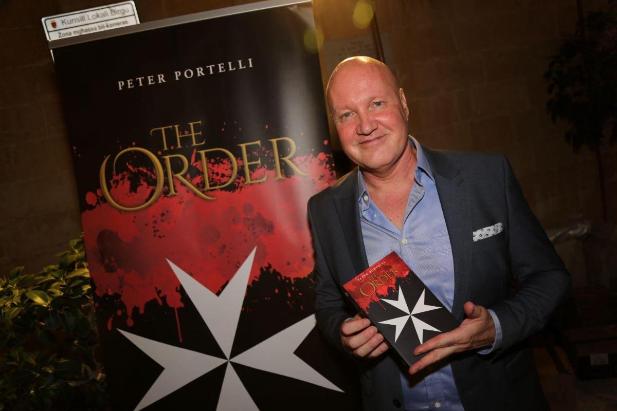 Author Peter Portelli, on whose novel The Order the series is based.