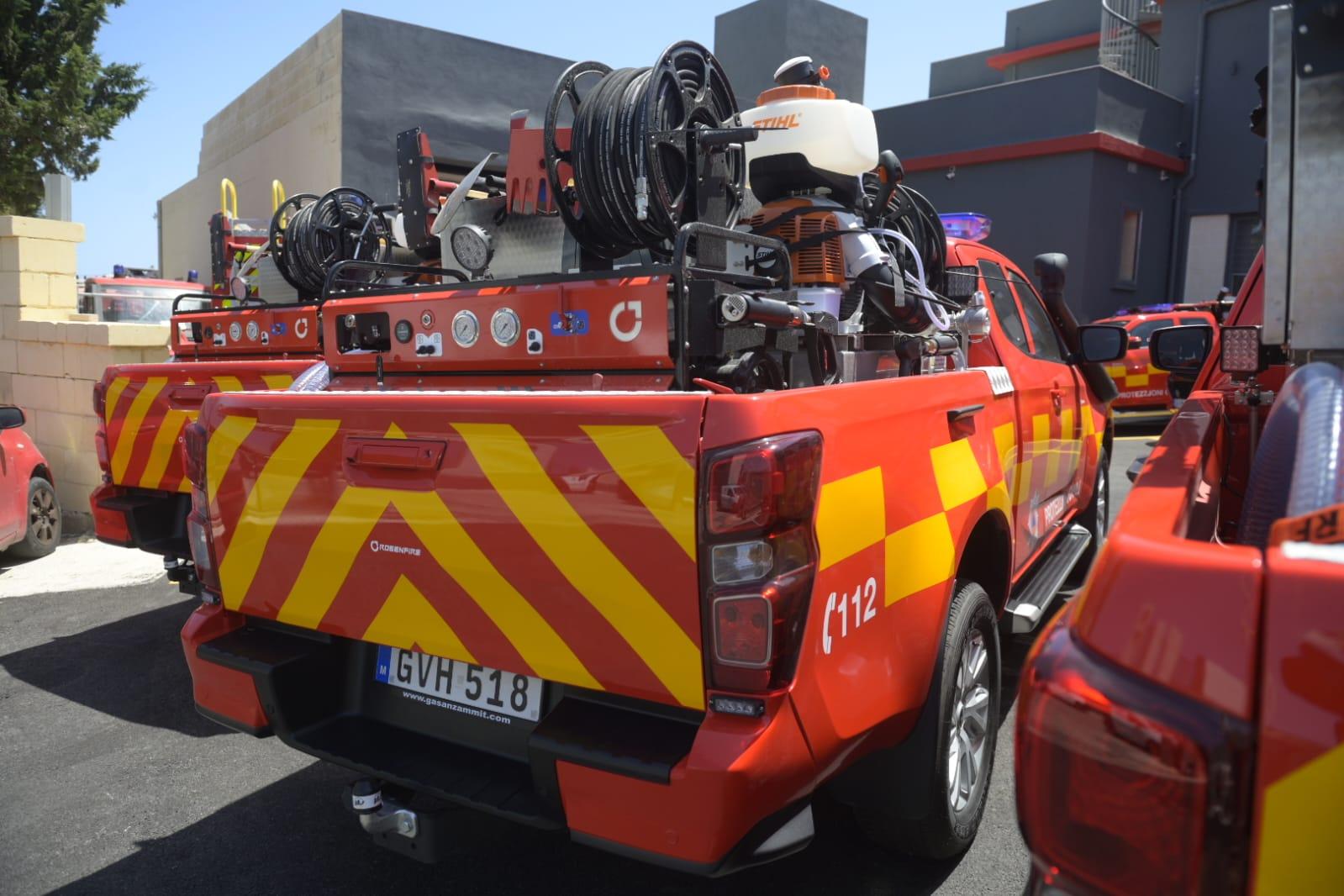 The size of the vehicles will make it easier for firefighters to maneuver narrow country lanes to get to grass fires. Photo: Matthew Mirabelli