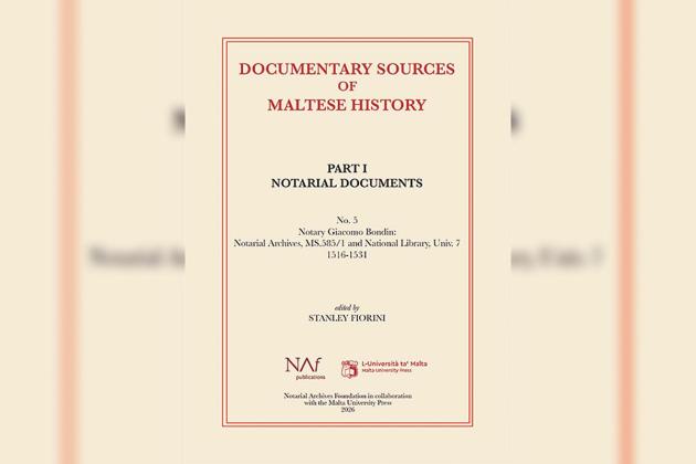 A busy Mdina notary’s acts
