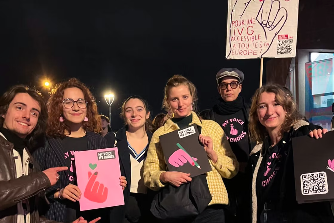 The decision came following a pan-European report. Photo: My Voice, My Choice.