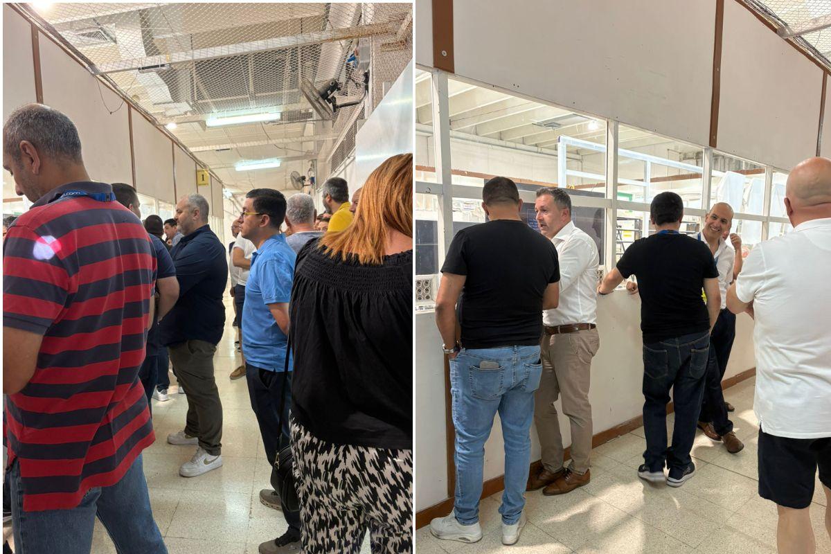 Andrew Agius and David Bonello (left)and George Vital Zammit (right) are among those present. Photos: Emma Brownrigg Fenech