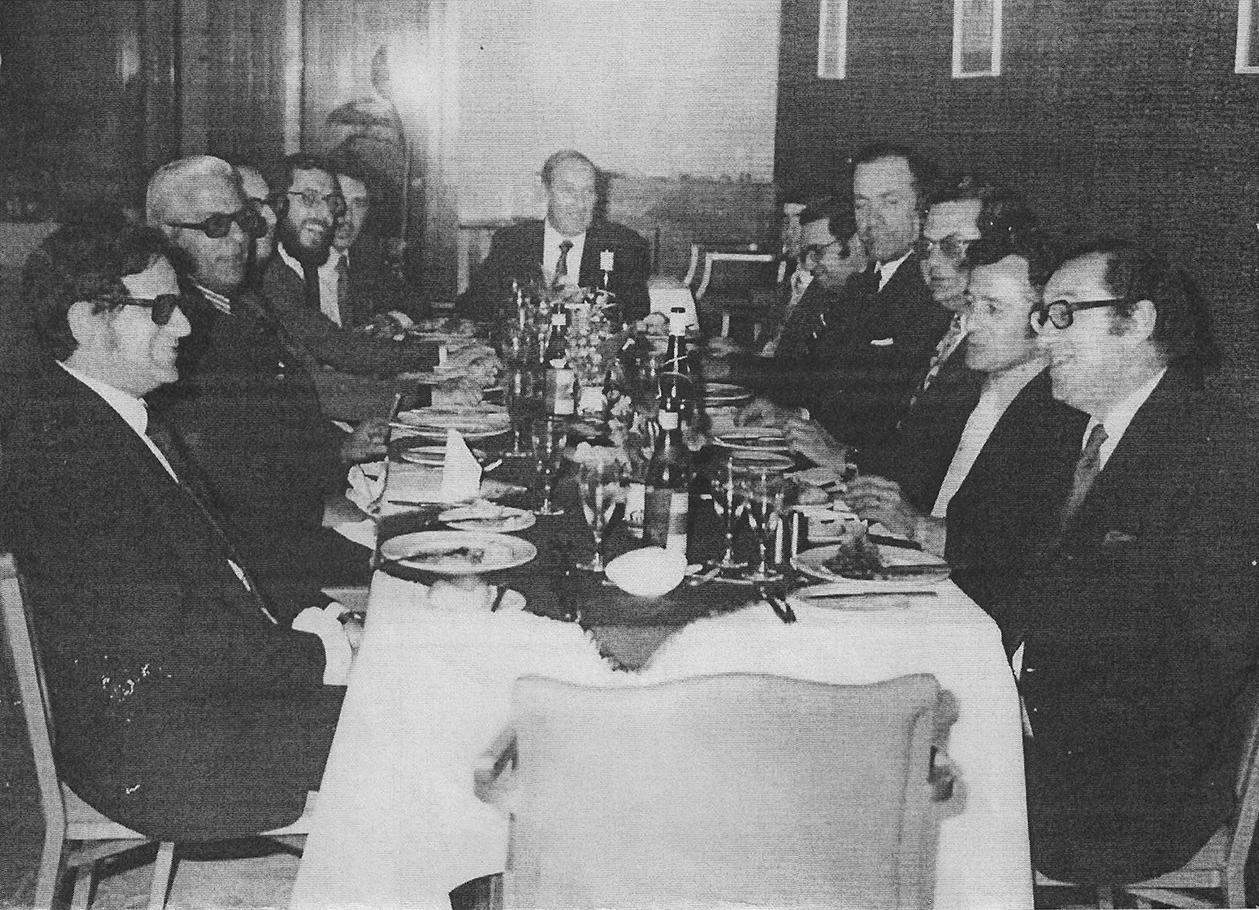 Sammut at a dinner of the Institute of Journalists, local branch, of which he was chairman.