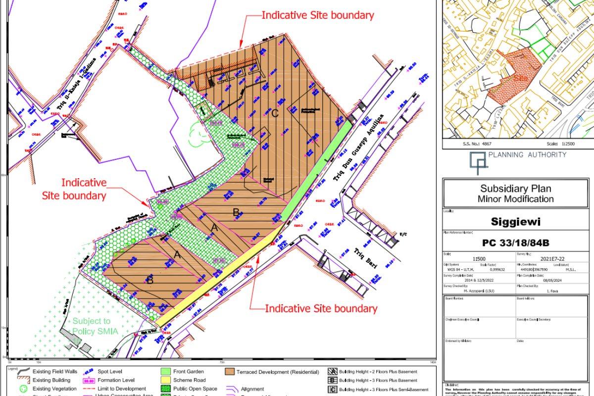 The proposed scheme back in June 2025.