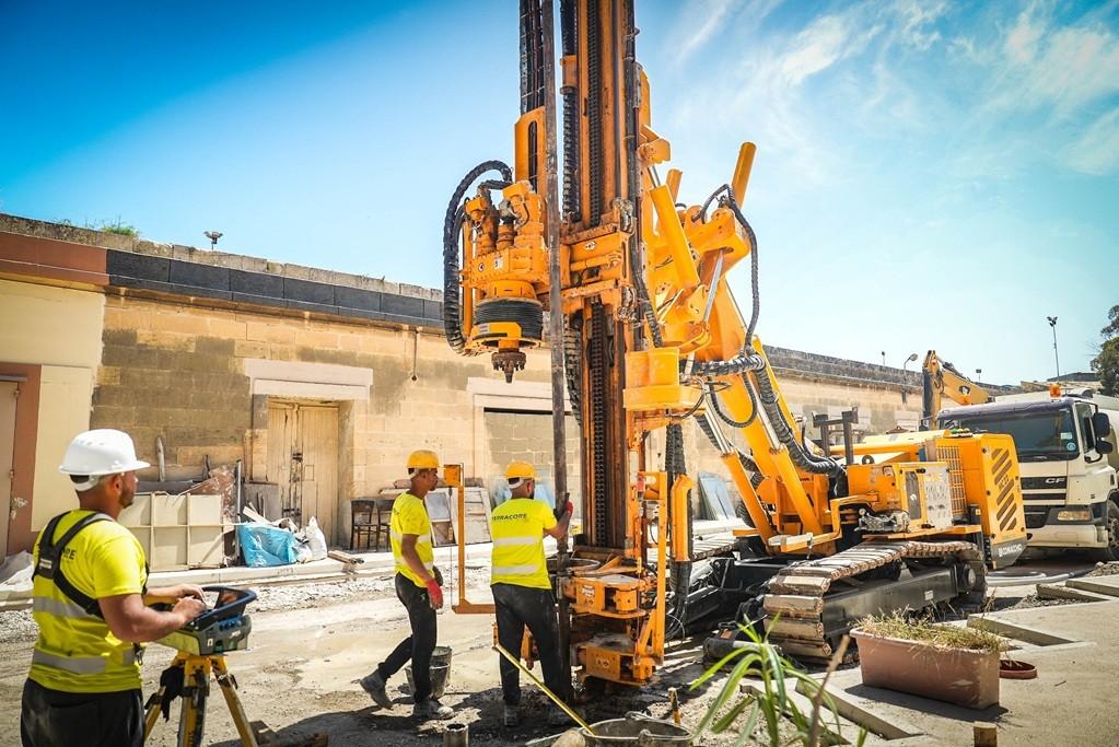Core tests underway in Floriana.