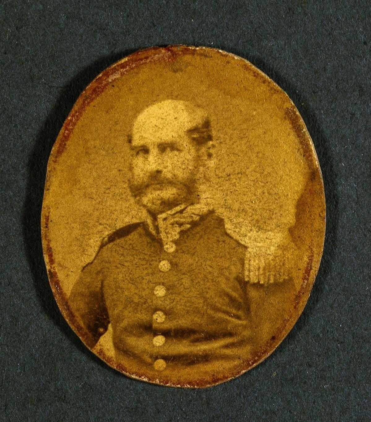 Patrick Macgowan wearing his Superior Civil Officer&rsquo;s uniform. Private collection, Malta. Photo: Peter Bartolo Parnis