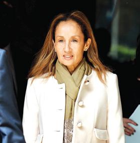 Yasmin Prest leaving the Supreme Court of the UK after winning a &pound;17.5 million divorce case against her Nigerian Oil tycoon husband Michael, in Westminster, central London. Photo: John Stillwell/PA Wire
