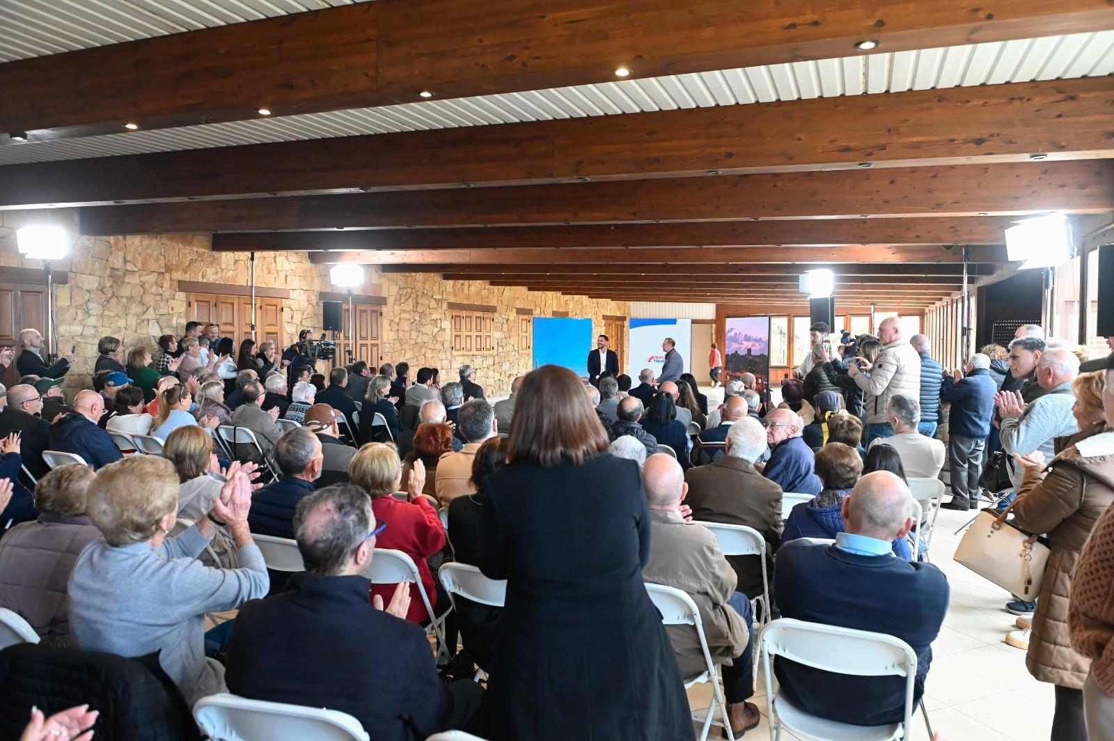 Alex Borg speaking in Zurrieq on Sunday. (PN photo).