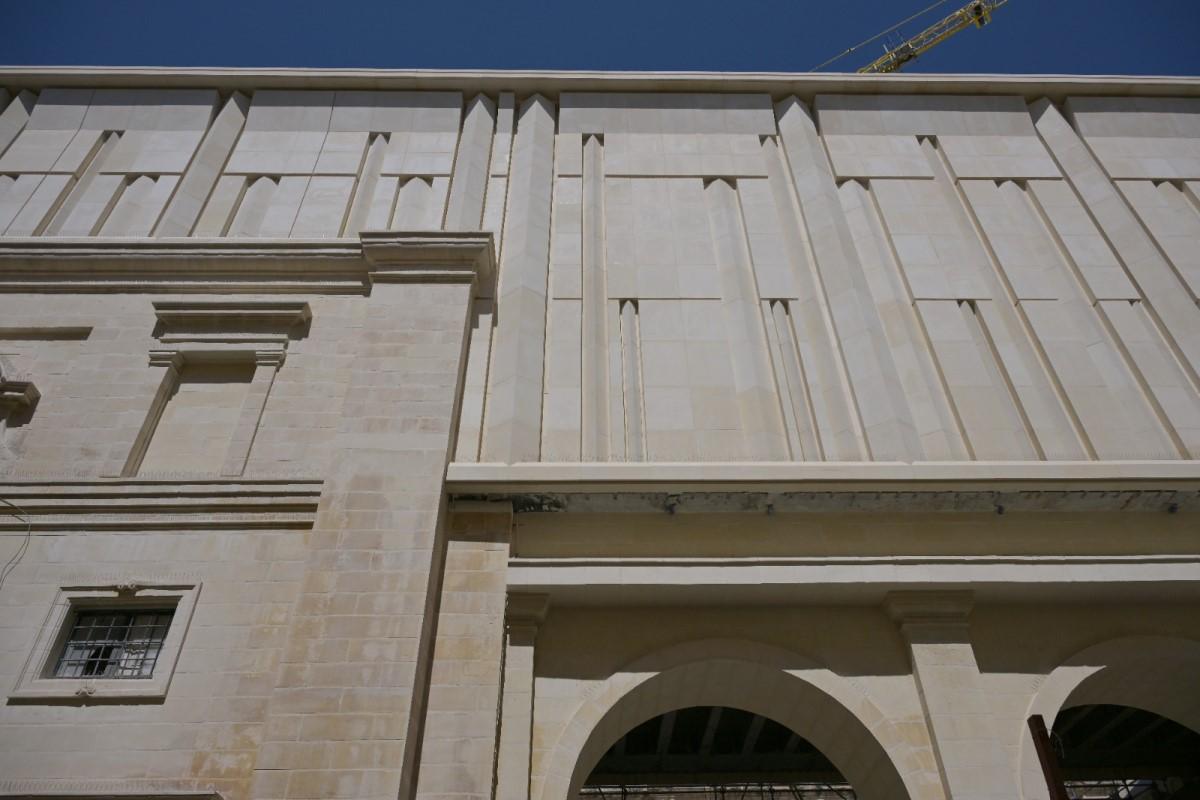 The museum facade. Photos: Matthew Mirabelli