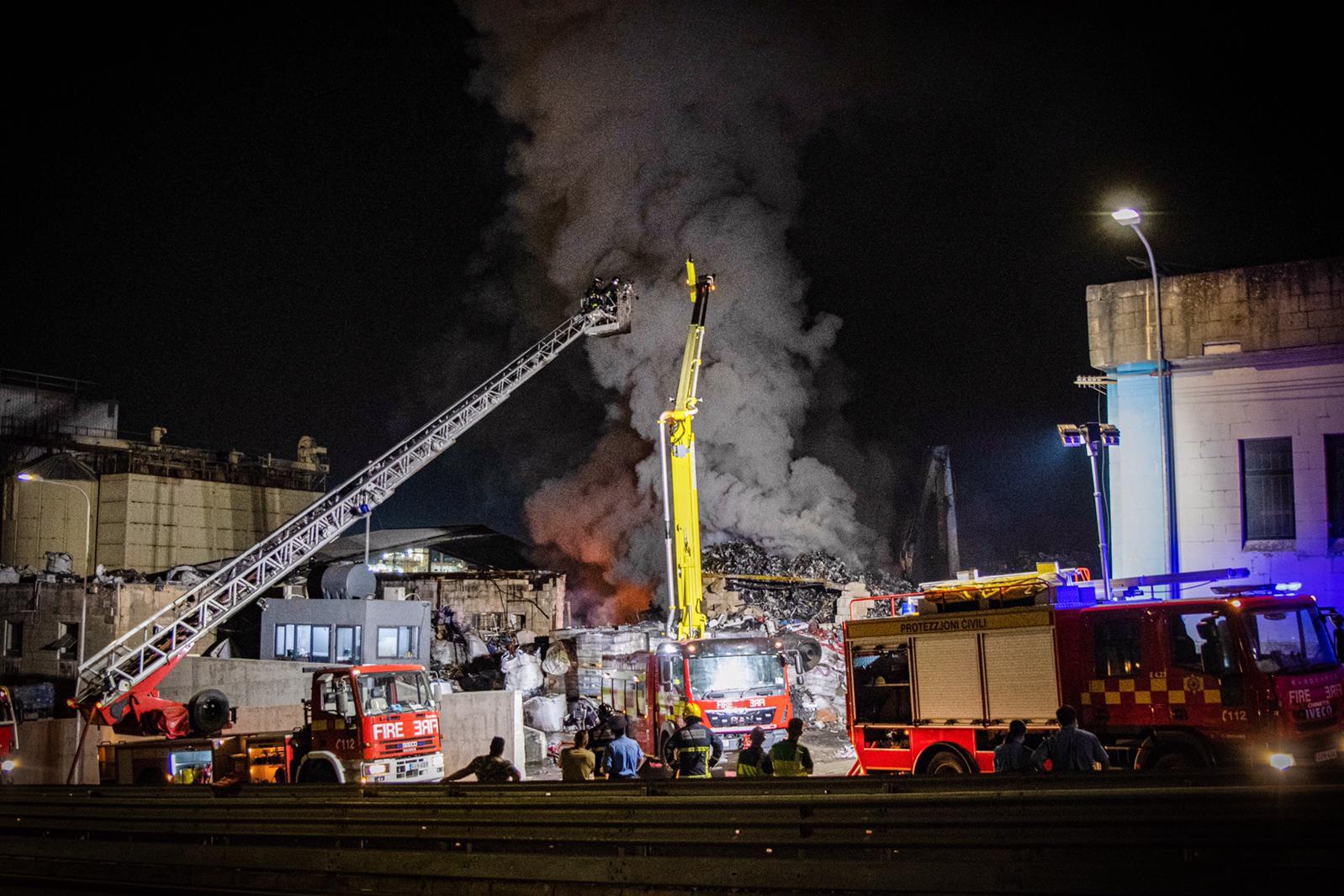 The fire in 2021 took hours took more than 11 fire appliances and many hours to put out. Photo: CPD
