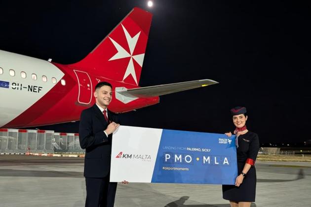 KM Malta Airlines starts Palermo flights