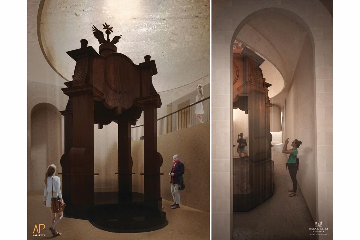 The Cappella Ardente will soon be a permanent exhibit