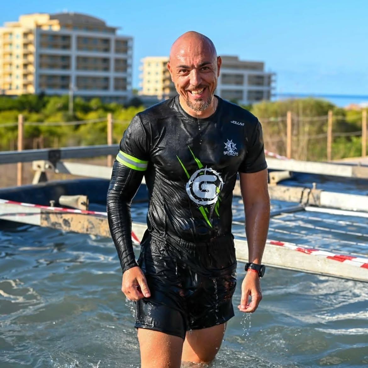 Sergeant Vella is seriously ill after being shot in the face and the neck. Photo: Instagram