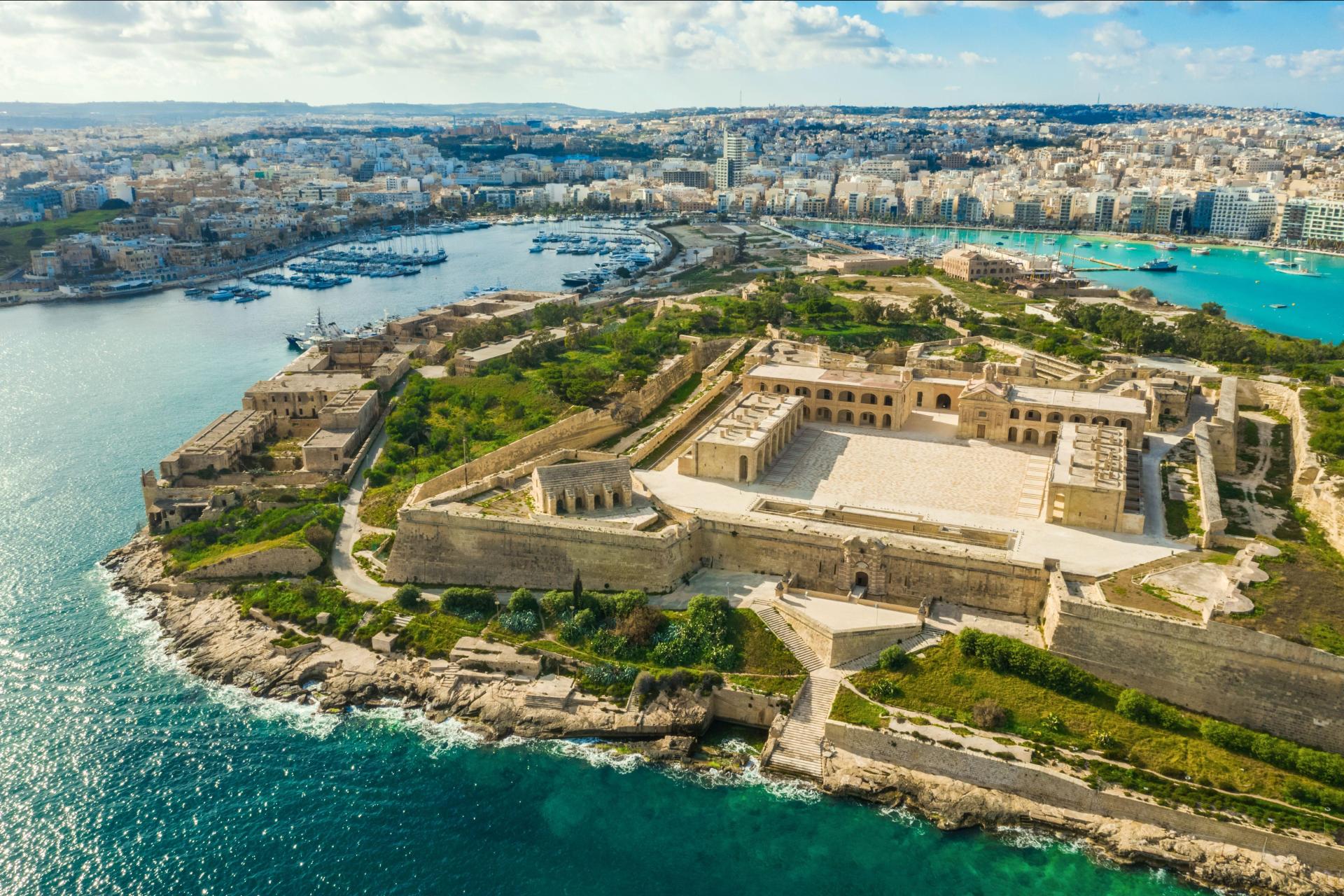 MIDI restored Fort Manoel as part of its obligations. Photo: Shutterstock