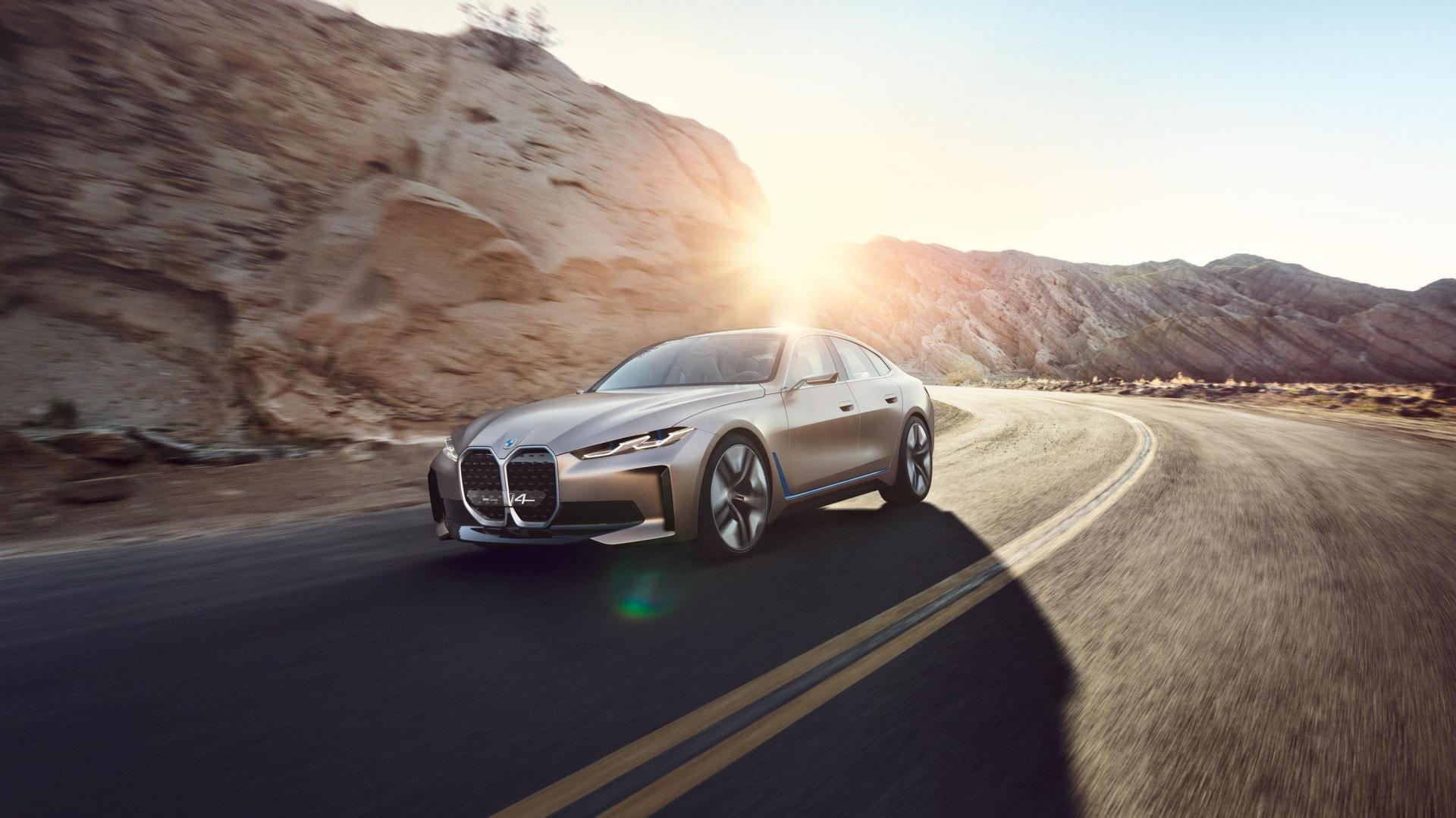 A production i4 will arrive in 2021. (BMW)
