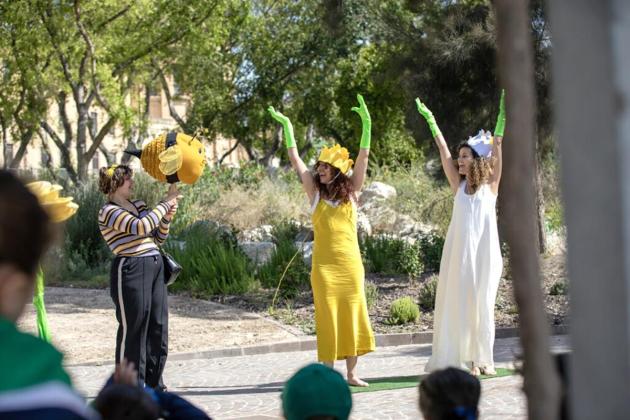 Children learn why bees matter in Marsa garden