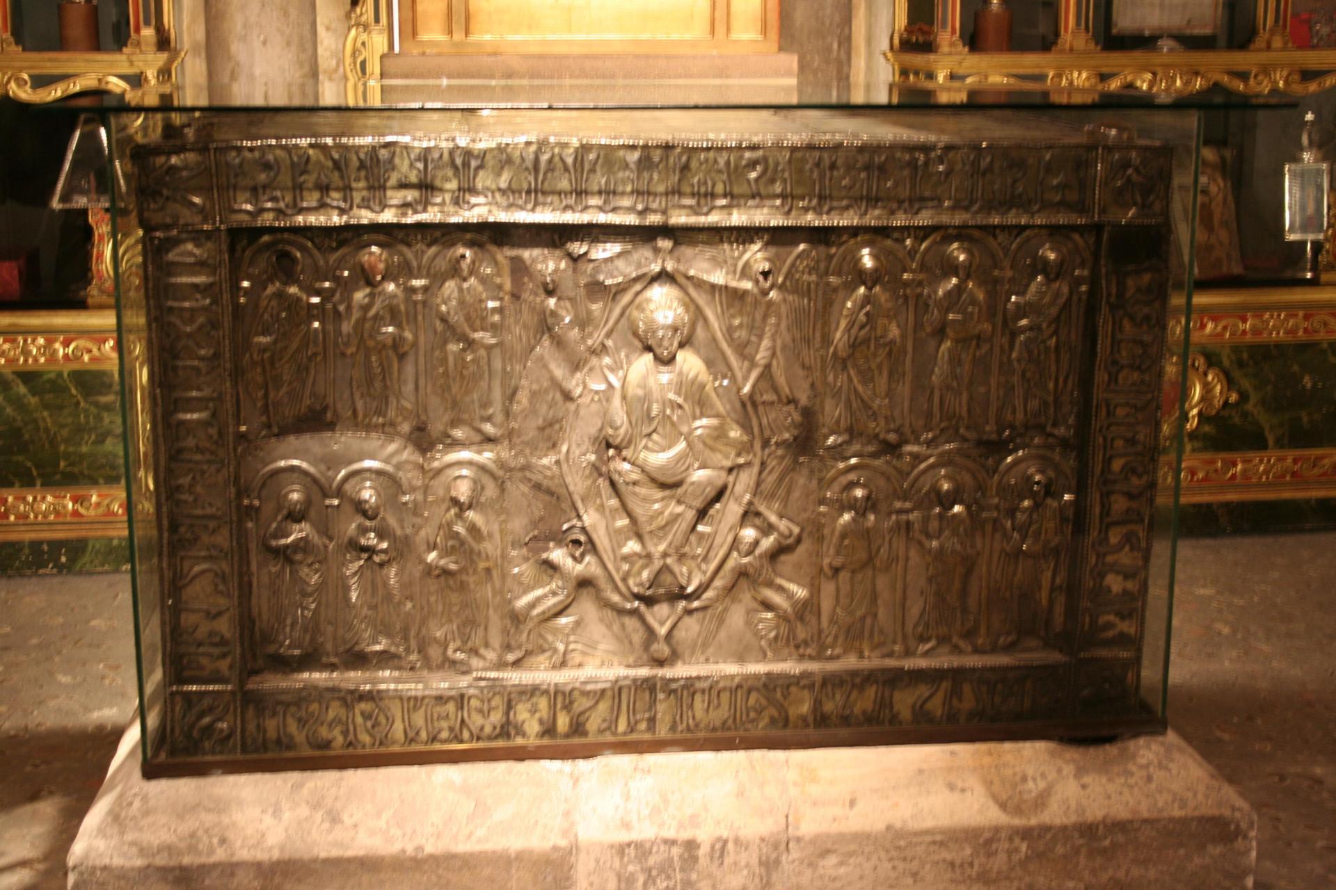 The ark that contains the Sudarium of Oviedo.