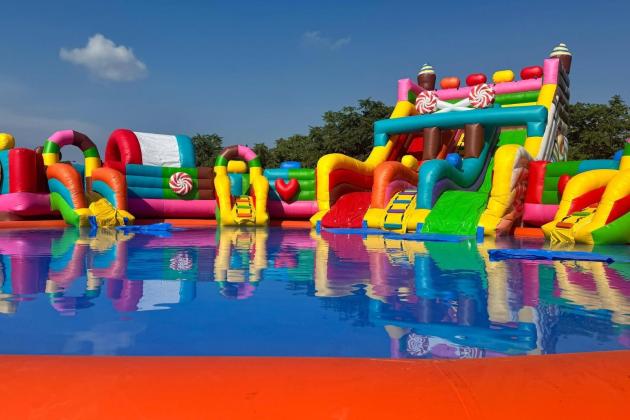 Jolly Jump water park does not need a permit, planning authority says