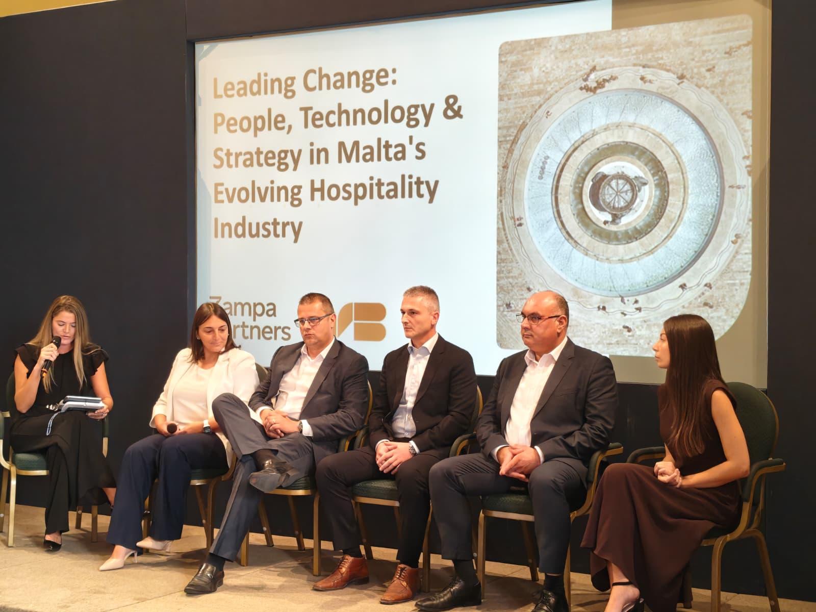 From left to right: Julia Darmanin, Annika Galea, Karl Schranz, Edric Zahra, Pierre Fenech, Michelle Buhagiar.
