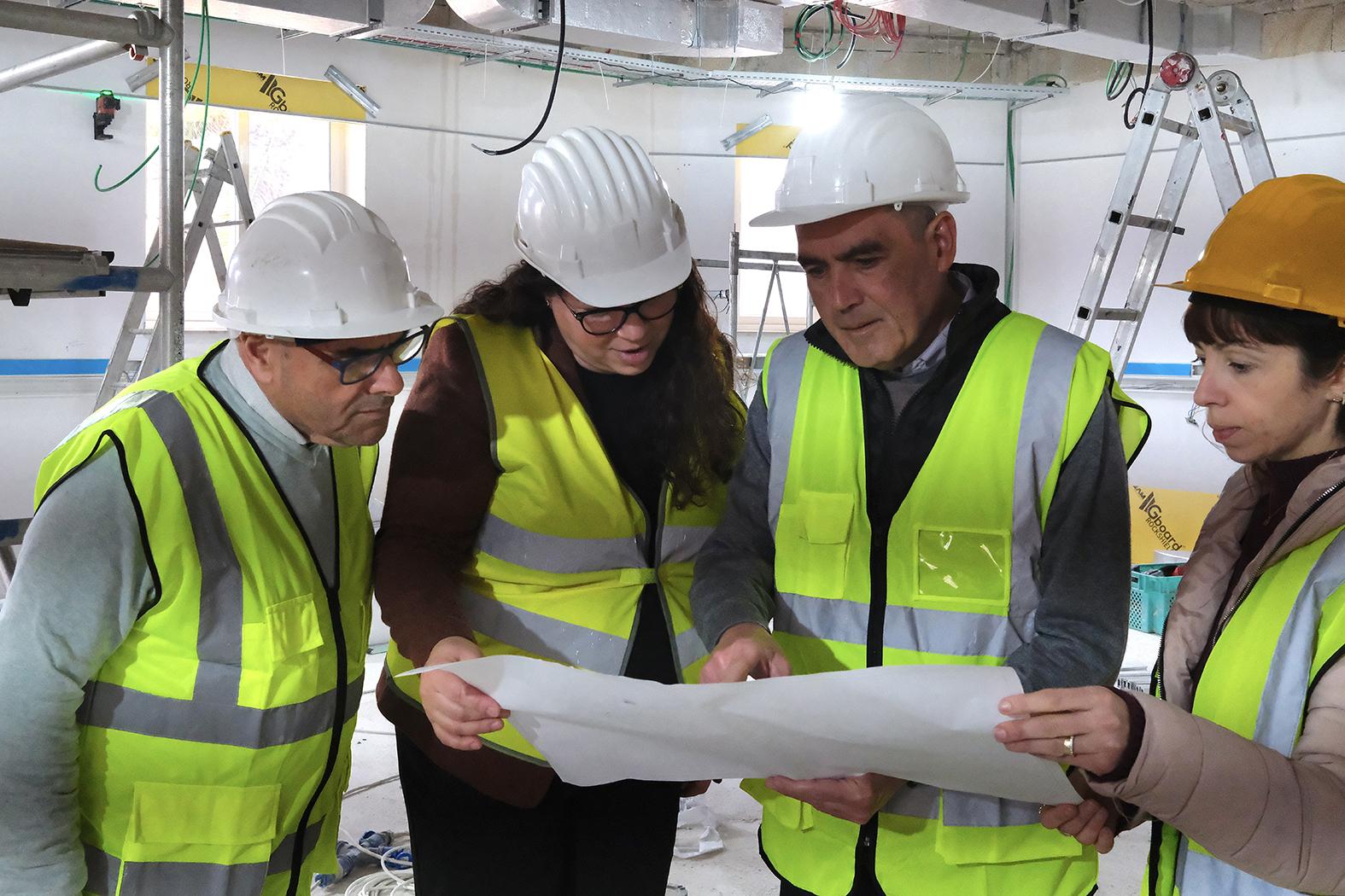 Carmen Ogilvie-Galea with her team.